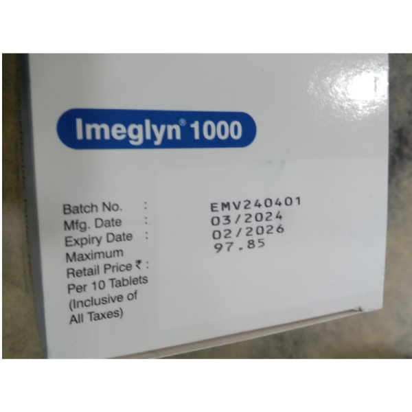 Imeglyn 1000 - Zydus Healthcare Ltd.