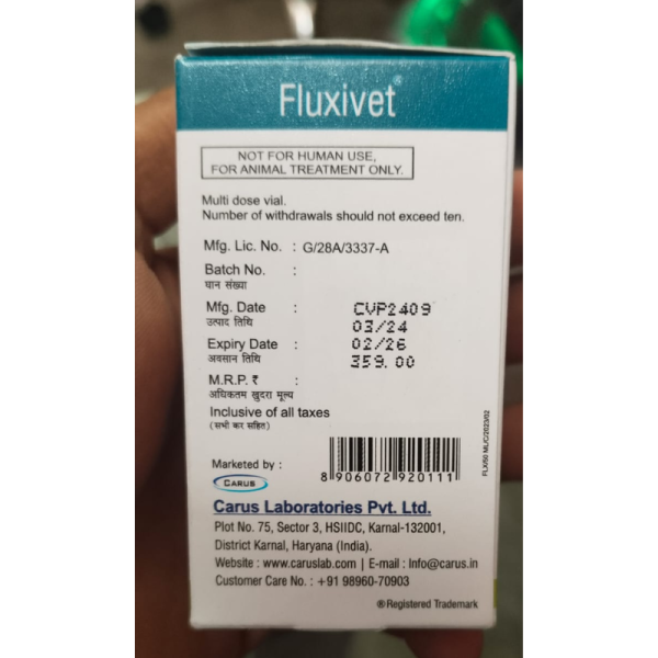 Fluxivet - Carus Laboratories Pvt. Ltd