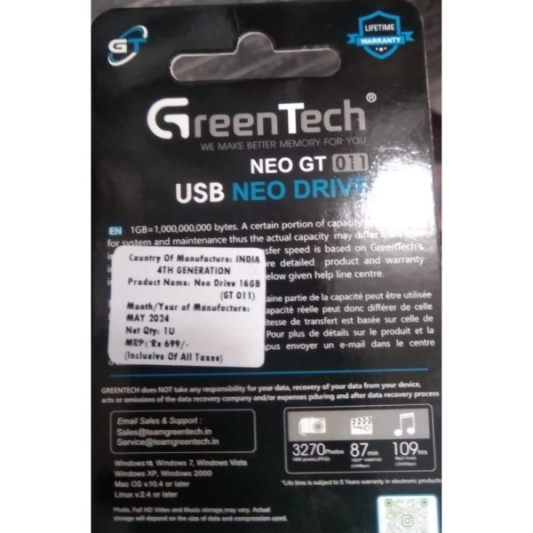 Pen Drive - Green Tech