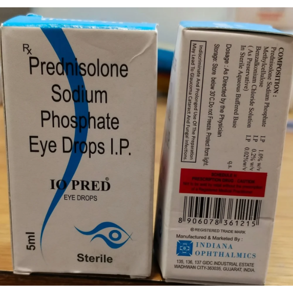 IO Pred Eye Drop - Indiana Ophthalmics LLP