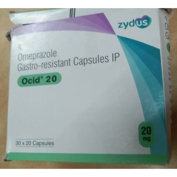 Ocid 20 Capsules - Zydus Cadila