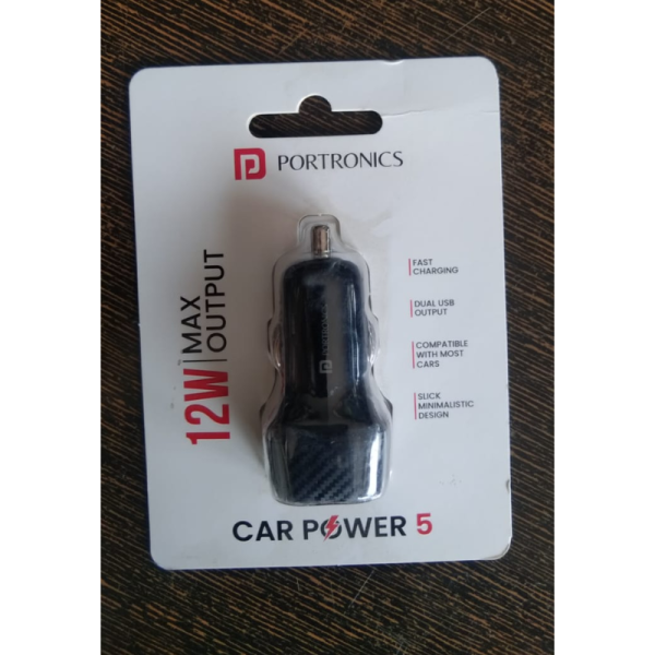 Car Charger - Portronics