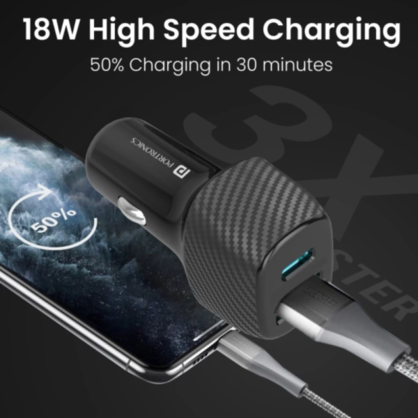 Car Charger - Portronics