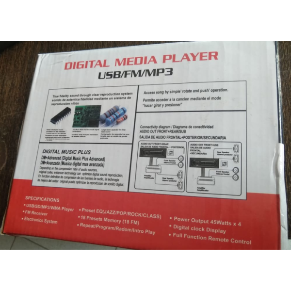 Car Digital Media Receiver - Extra Power Sound