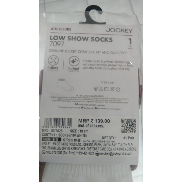Low Show Socks - Jockey
