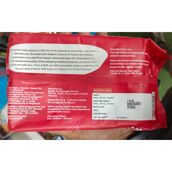 Baby Wipes - Mylo