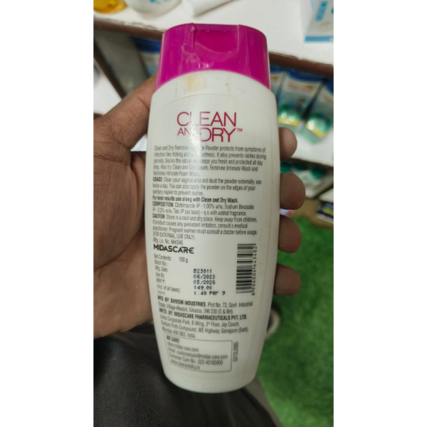 Intimate Powder For Women - Clean&Dry