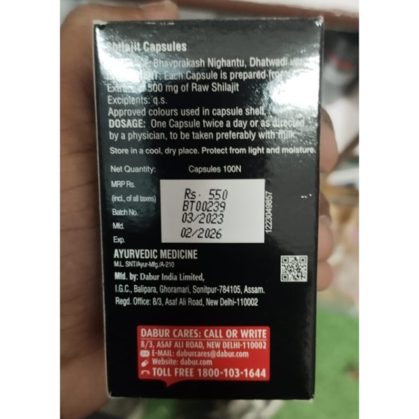 Shilajit Capsule - Dabur