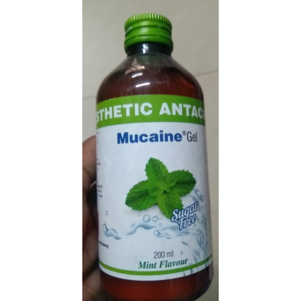 Mucaine Gel Mint Sugar Free - Pfizer Limited