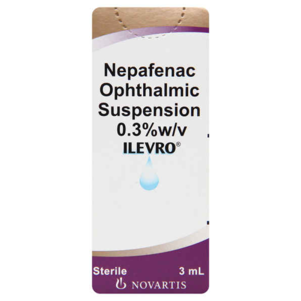 Ilevro Eye Drop - Novartis Healthcare Pvt. ltd