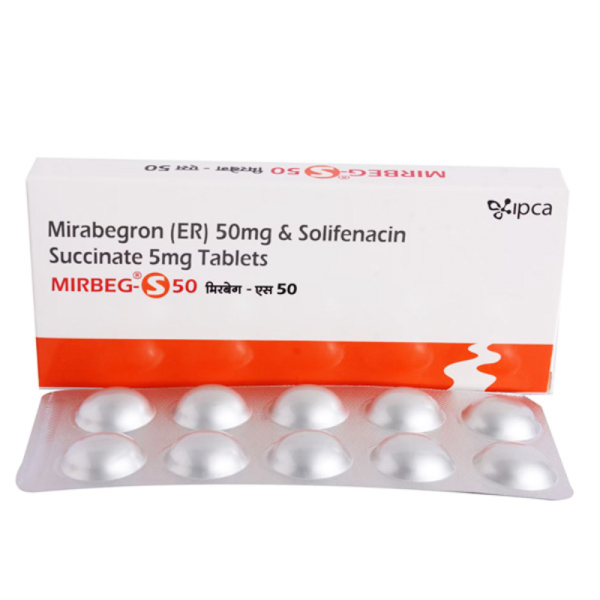 Mirbeg-S 50 - Ipca Laboratories Ltd