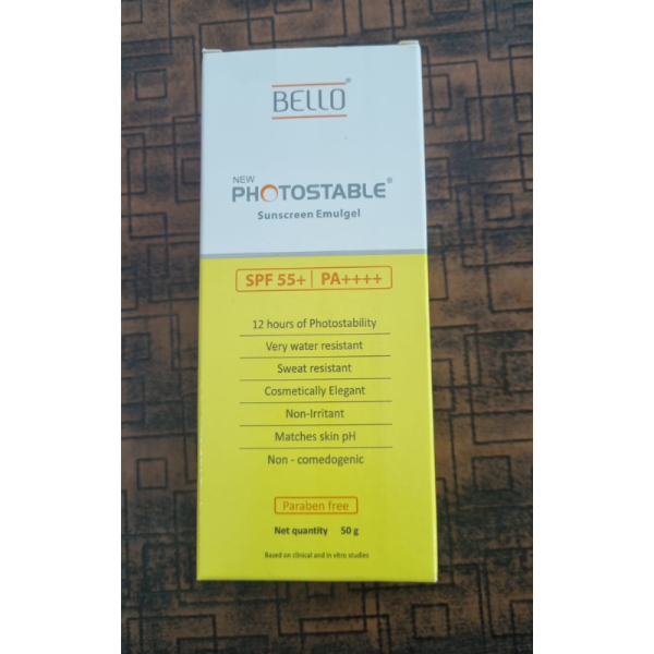 Bello Photostable Sunscreen - Sun Pharmaceutical Industries Ltd