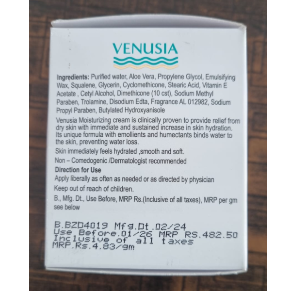 Venusia Moisturizing Cream - Dr Reddy's Laboratories Ltd