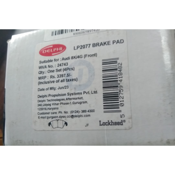 Brake Pad - Delphi-TVS