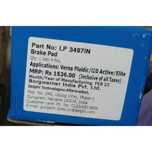 Brake Pad - Delphi Technologies