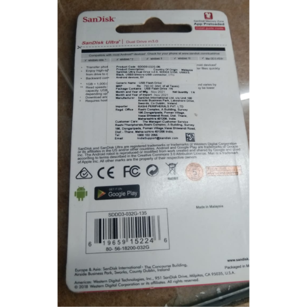 Pen Drive - Sandisk