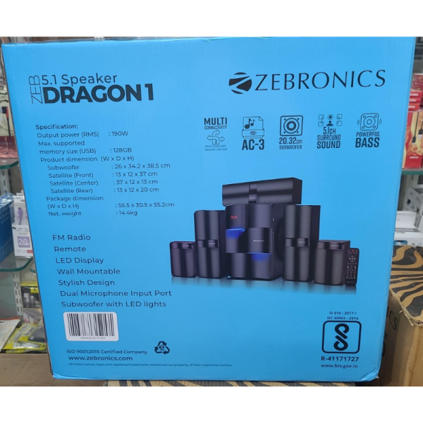 Multimedia Speaker - Zebronics