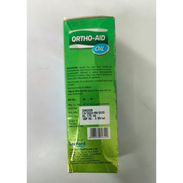 Ortho Aid Oil - Leeford