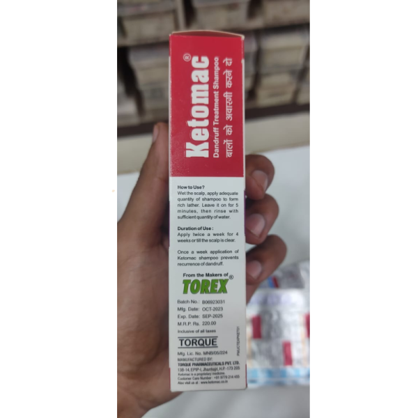 Ketomac Shampoo - Torque Pharmaceuticals