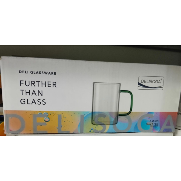 Glass Mug - Delisoga