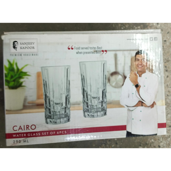 Water Glass - Sanjeev Kapoor