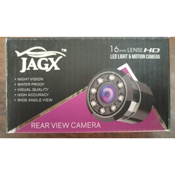 Car Rear View Motion Camera With LED Light - Jagx