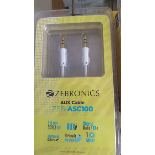 AUX Cable - Zebronics