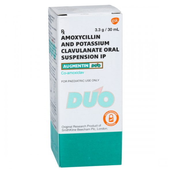Augmentin Duo Oral Suspension - GlaxoSmithKline