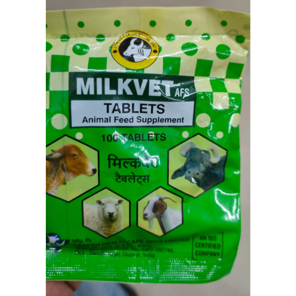 Milkvet Afs Tablets - Rakesh Pharmaceuticals