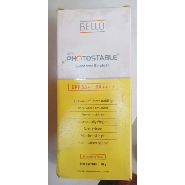 Bello Photostable Sunscreen - Sun Pharmaceutical Industries Ltd