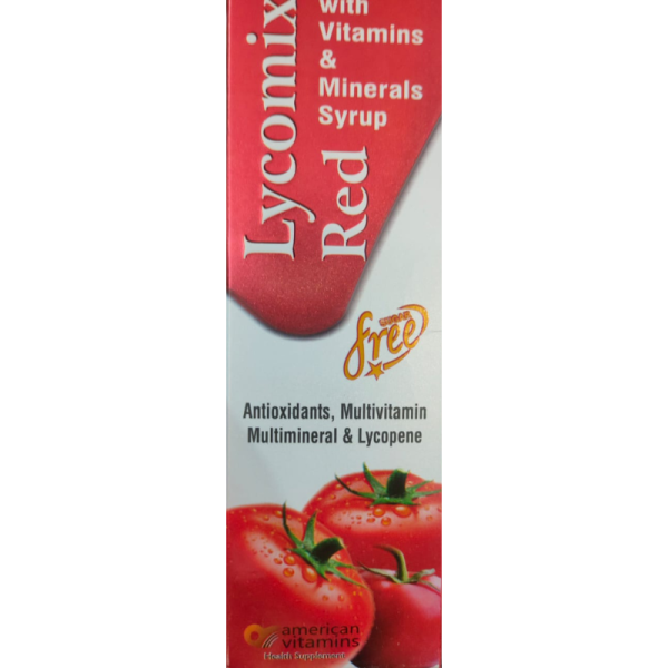 Lycomix Red Syrup - American Vitamins
