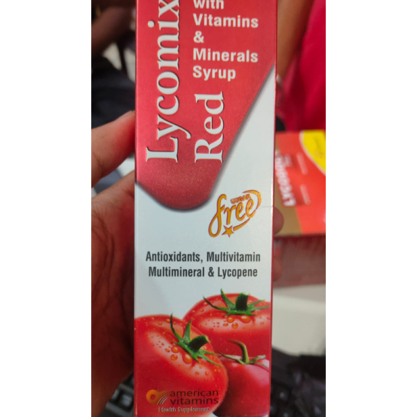 Lycomix Red Syrup - American Vitamins