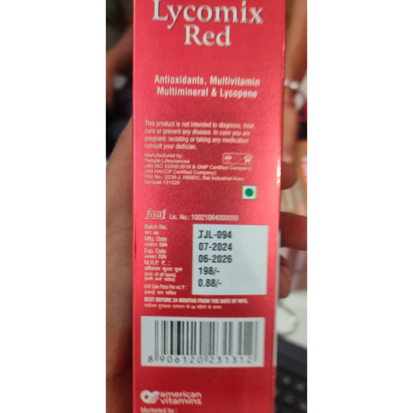 Lycomix Red Syrup - American Vitamins