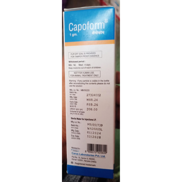 Capoform - Carus Laboratories Pvt. Ltd