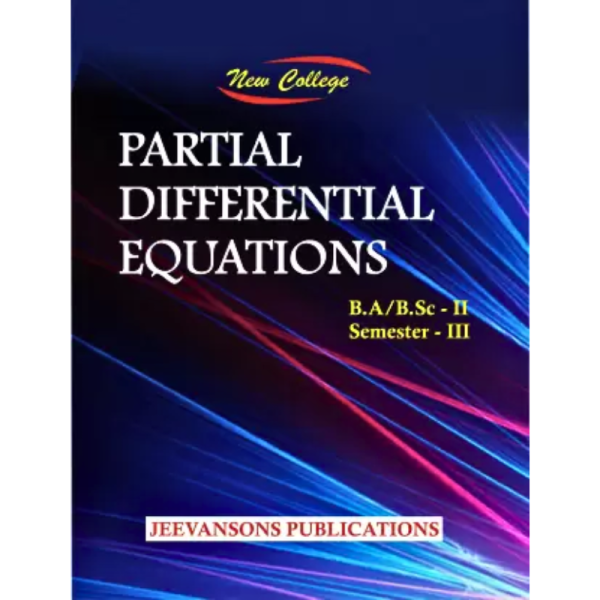 Partial Differential Equations - Jeevansons Publications
