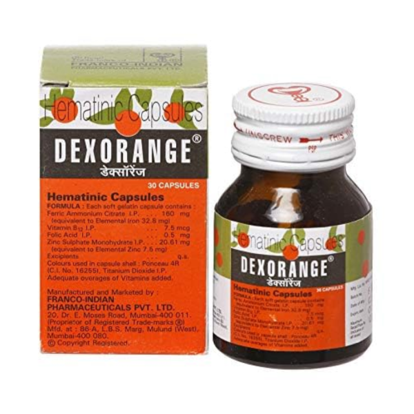 Dexorange Capsule - Franco Indian Pharmaceuticals
