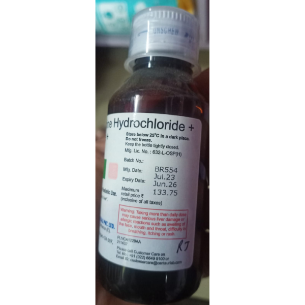 Sinarest Syrup - Centaur Pharmaceuticals