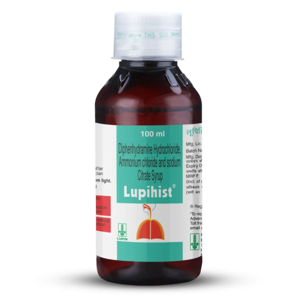 Lupihist Syrup - Lupin Pharmaceuticals, Inc.