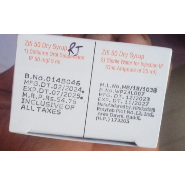 Zifi 50 Dry Syrup - FDC