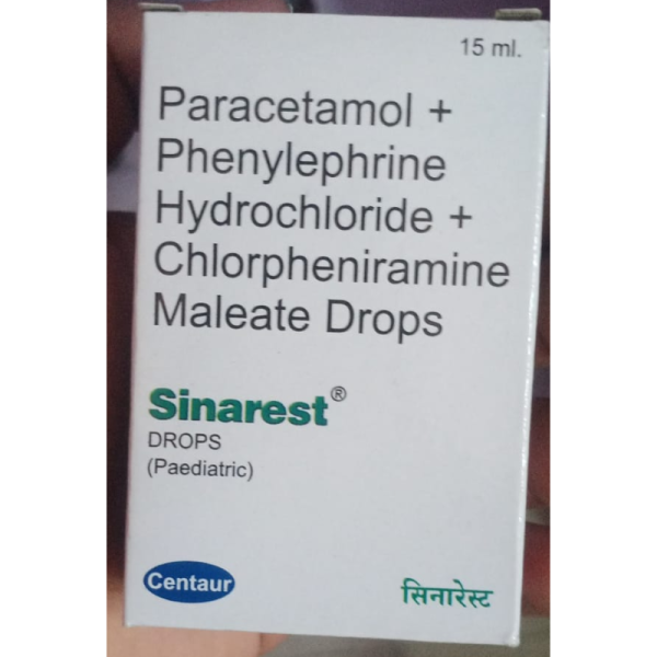 Sinarest Drops - Centaur Pharmaceuticals