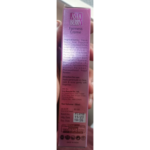 Fairness Creme - Astaberry
