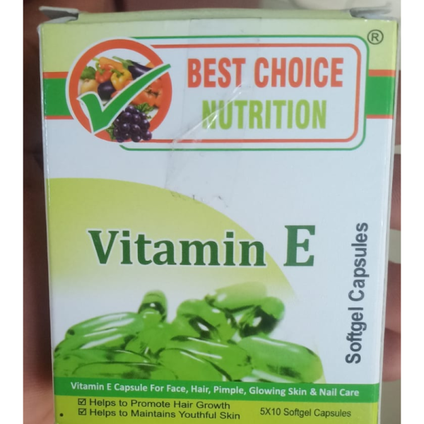 Vitamin E Capsules - Best Choice