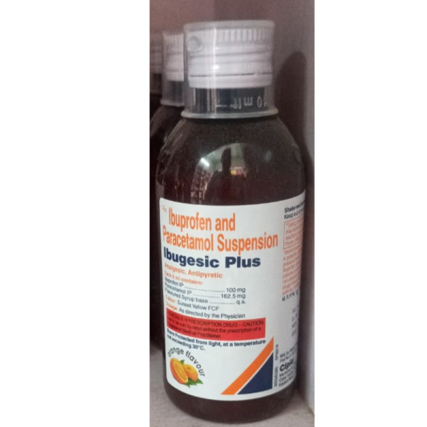 Ibugesic Plus Oral Suspension Orange - Cipla