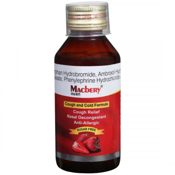 Macbery Sugar Free Syrup - Macleods Pharmaceuticals Ltd