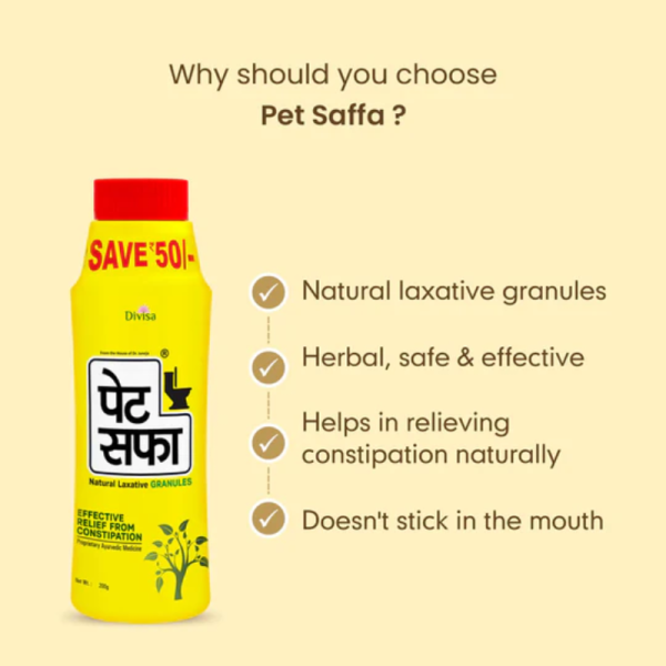 Pet Saffa Granules - Divisa