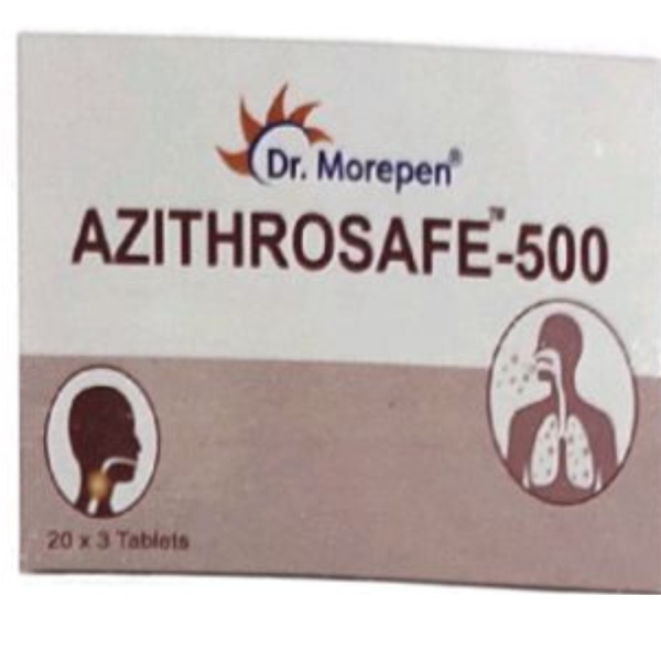 Azithrosafe-500 - Dr. Morepen