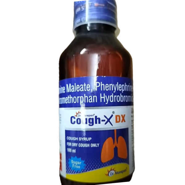 Cough-X DX Syrup - Dr. Morepen