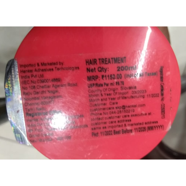 Hair Treatment - Schwarzkopf Professional