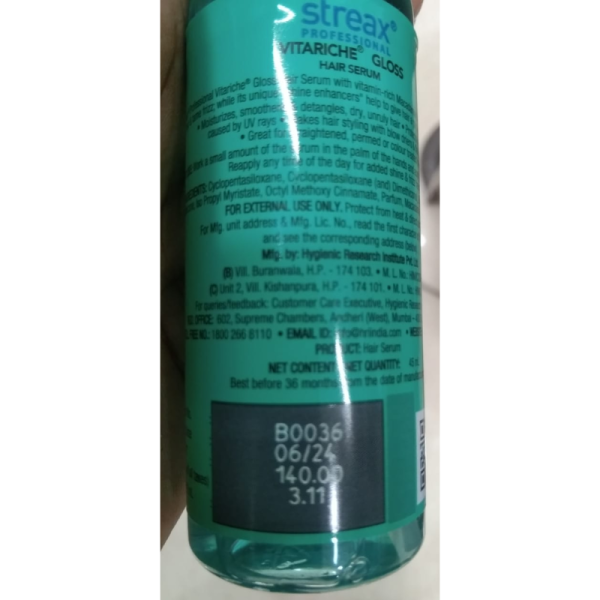 Hair Serum - Streax