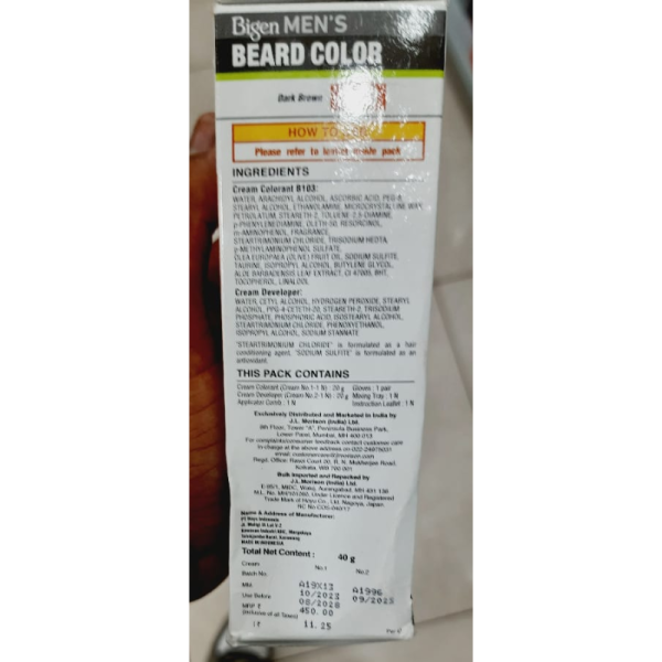 Beard color - Bigen